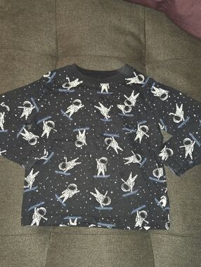 GAP Baby Gap Black Toddler Graphic Tee